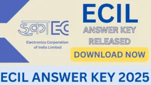 ECIL ANSWER KEY 2025