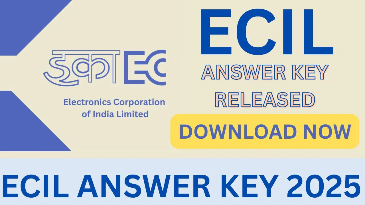 ECIL ANSWER KEY 2025