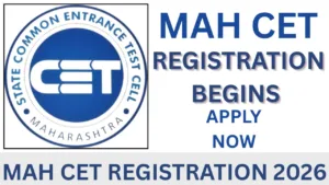 MAH CET REGISTRATION 2026