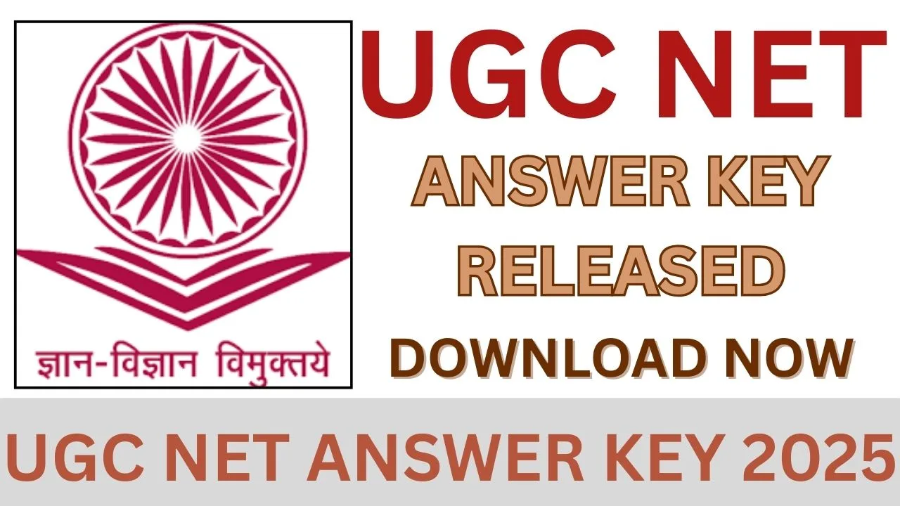 UGC NET ANSWER KEY 2025